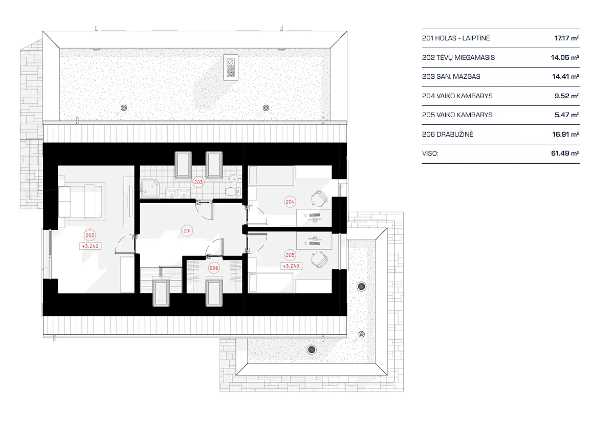 22635R - Antras Aukštas