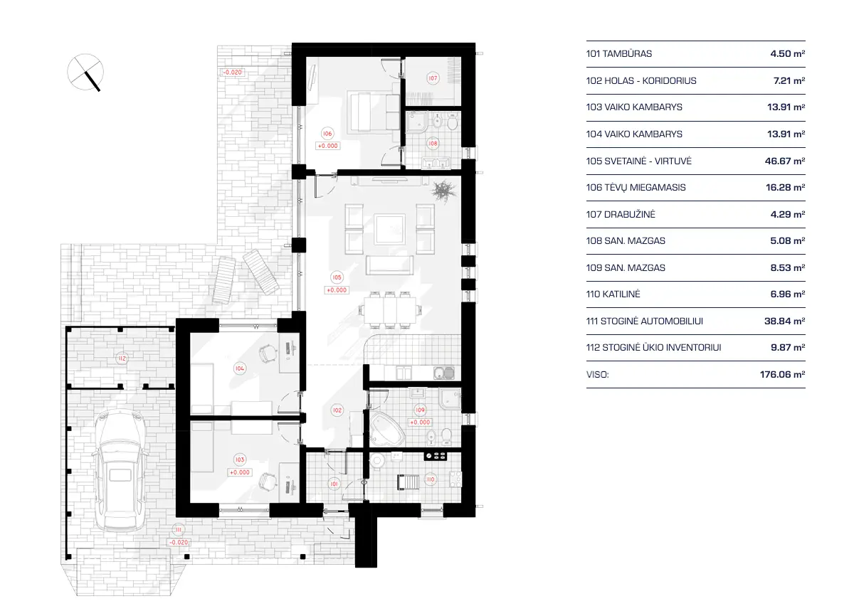 95351R - Pirmas Aukštas