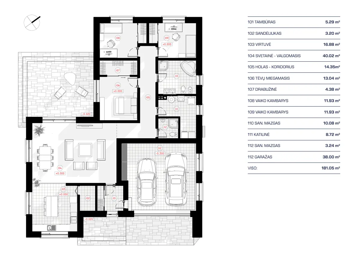 41580R - Pirmas Aukštas