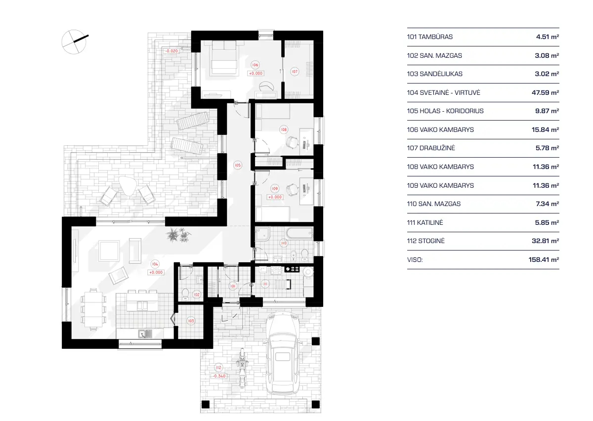 12881R - Pirmas Aukštas