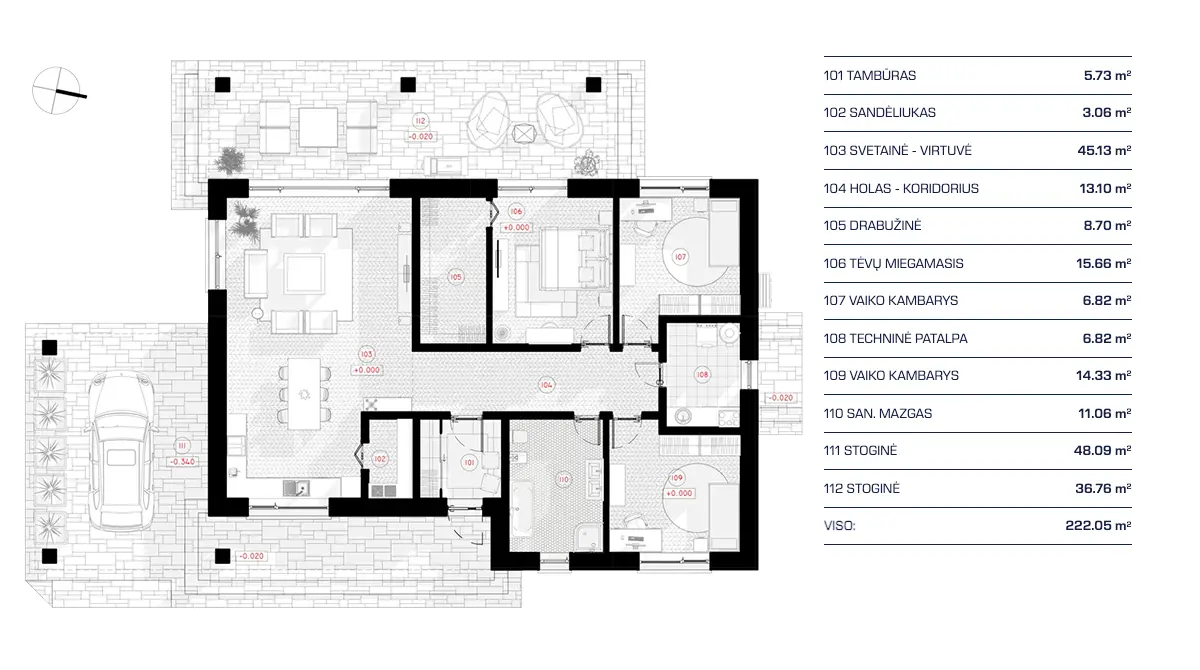 51426R - Pirmas Aukštas