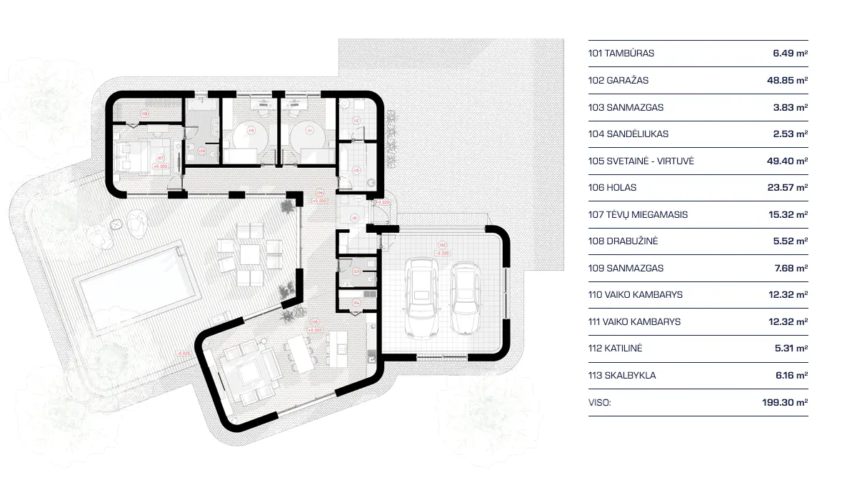 87402R - Pirmas Aukštas