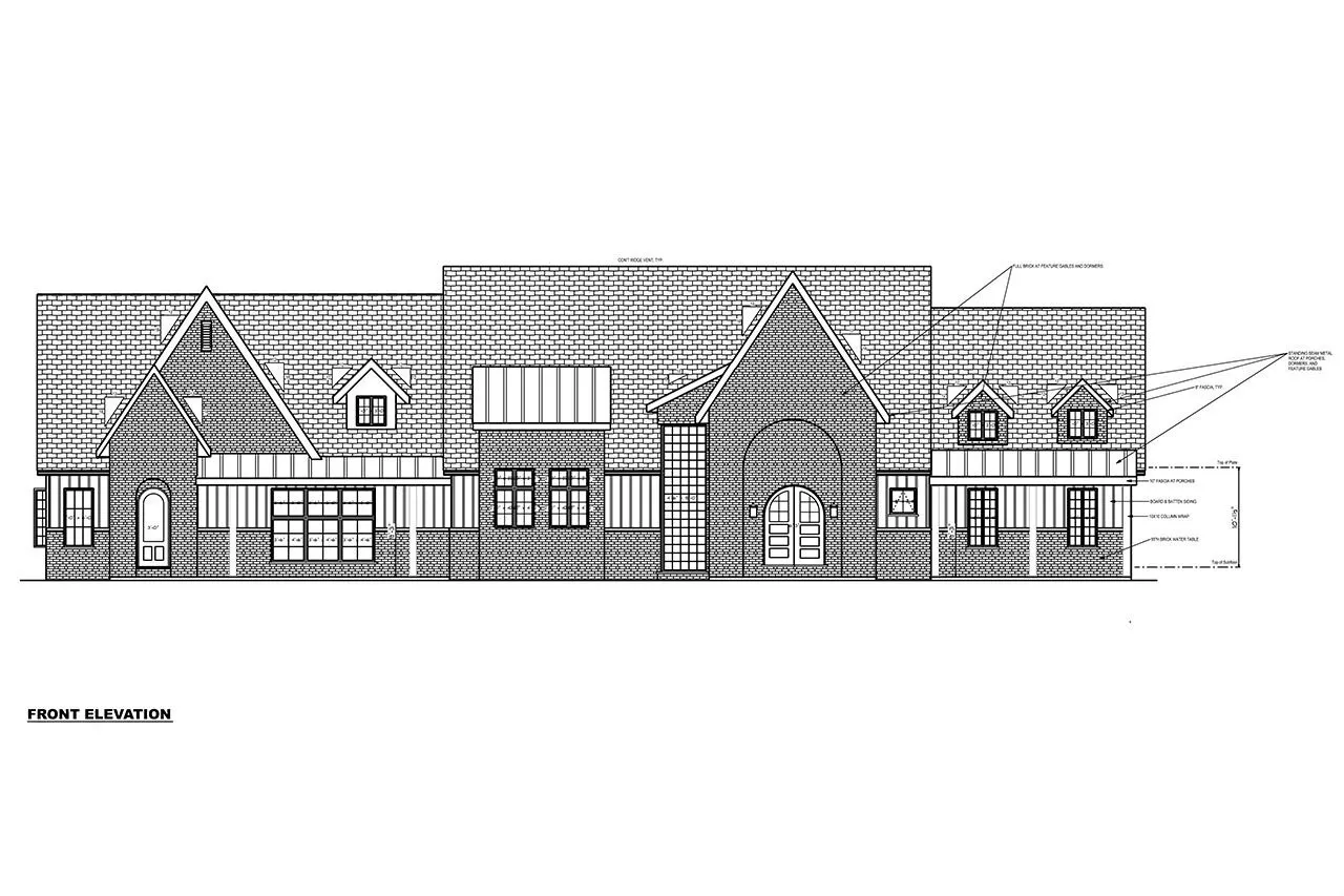 Vieno aukšto namo projektas + rūsiu 1012 m²: 3 Miegamieji, Darbo kambarys, 7 Vonios, Atvira virtuvė, Garažas