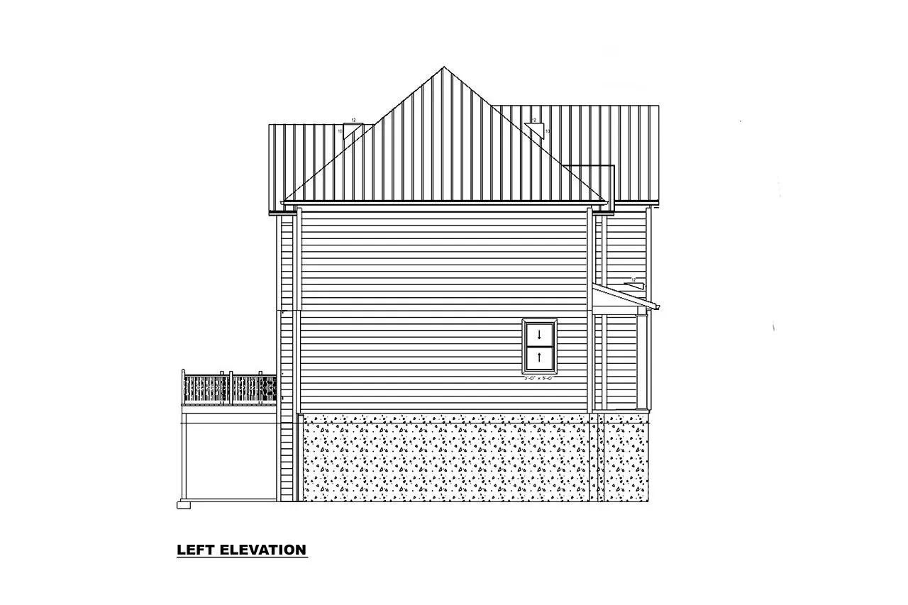 Dviejų aukštų namo projektas + rūsiu 407 m²: 5 Miegamieji, Darbo kambarys, 5 Vonios, Atvira virtuvė, Garažas