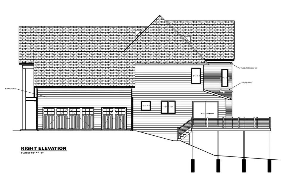 Namo projektas su mansarda + rūsiu 520 m²: 4 Miegamieji, 5 Vonios, Atvira virtuvė, Garažas