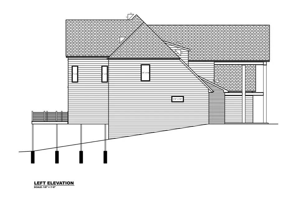 Namo projektas su mansarda + rūsiu 520 m²: 4 Miegamieji, 5 Vonios, Atvira virtuvė, Garažas