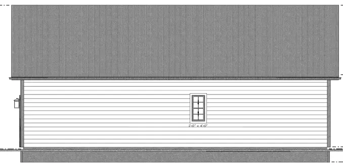 Vieno aukšto namo projektas 135 m²: 1 Miegamieji, 1 Vonios, Atvira virtuvė, Garažas