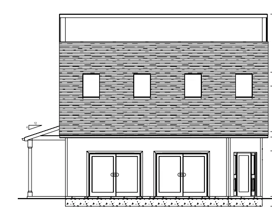 Namo projektas su mansarda 250 m²: 3 Miegamieji, 3 Vonios, Garažas