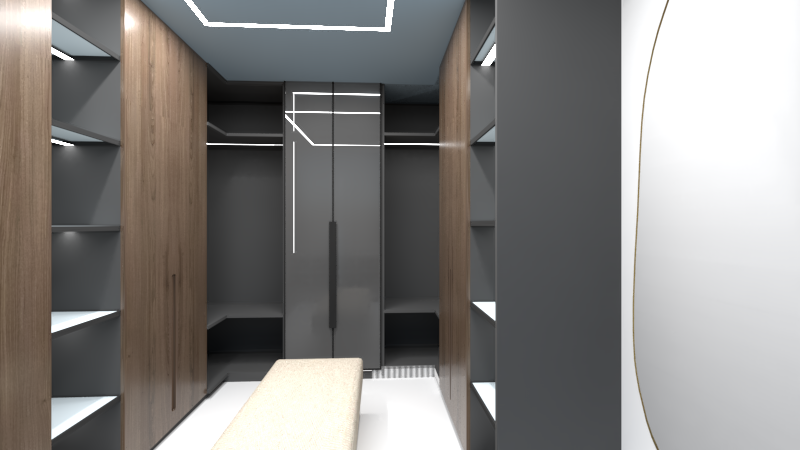 Dviejų aukštų namo projektas 283 m²: 3 Miegamieji, Darbo kambarys, 3 Vonios, Atvira virtuvė, be Garažo