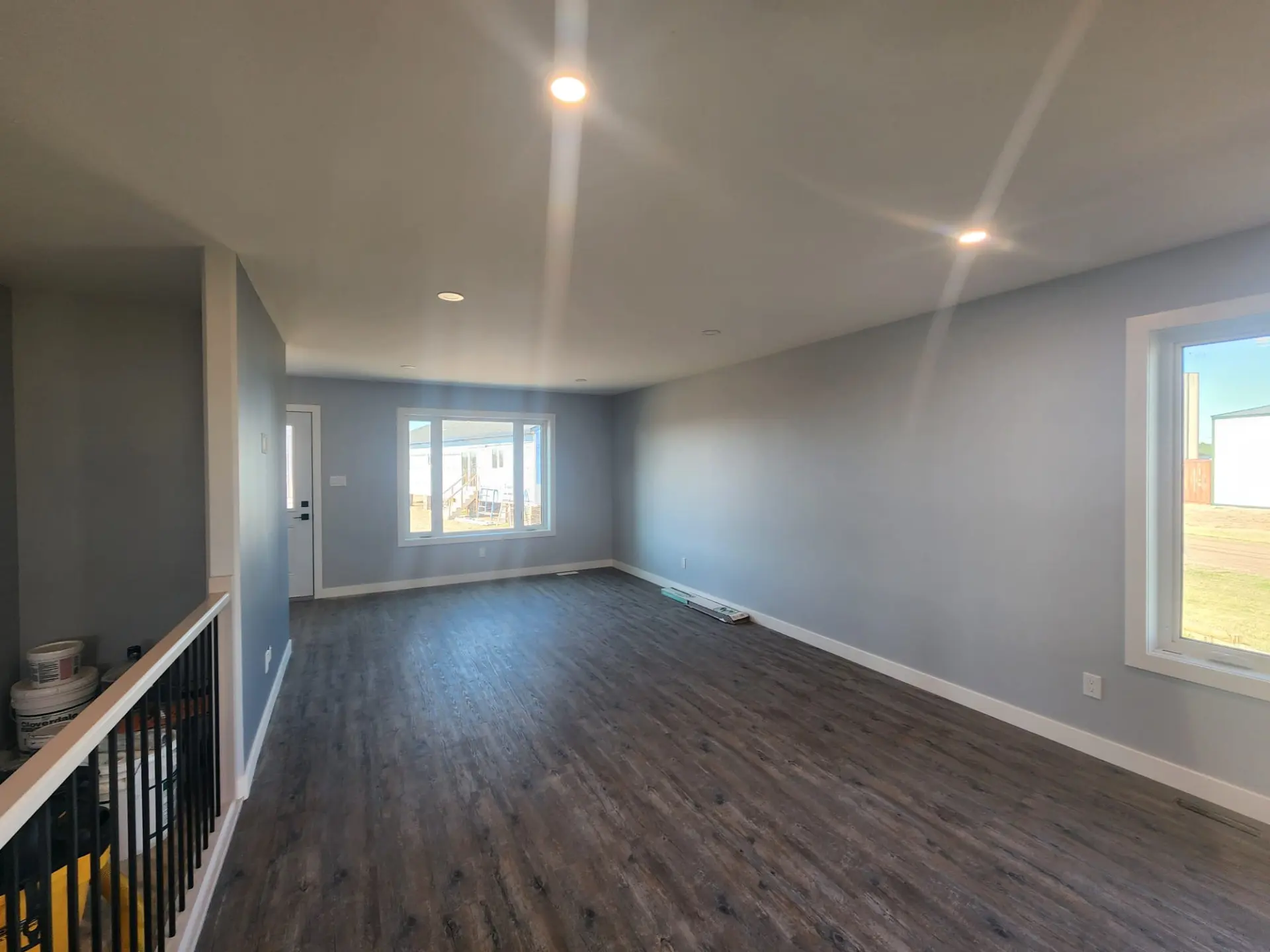 Vieno aukšto namo projektas 129 m²: 3 Miegamieji, 1 Vonios, be Garažo