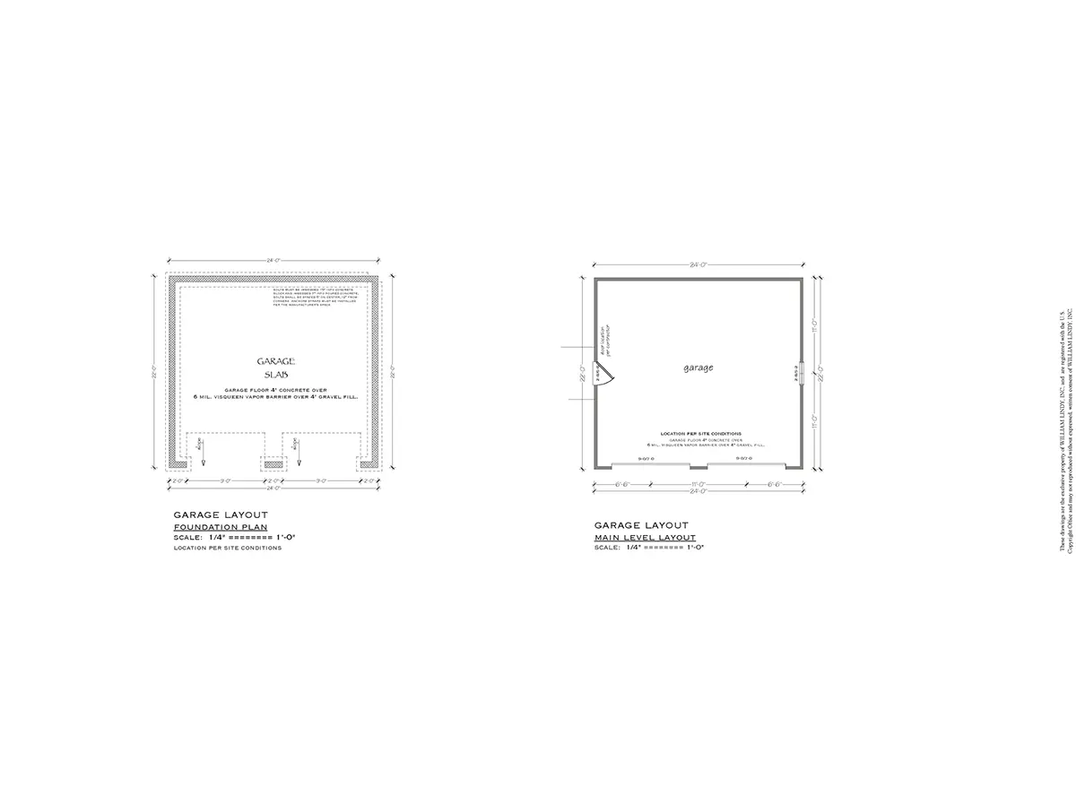 Vieno aukšto namo projektas 310 m²: 4 Miegamieji, Darbo kambarys, 4 Vonios, Atvira virtuvė, Garažas