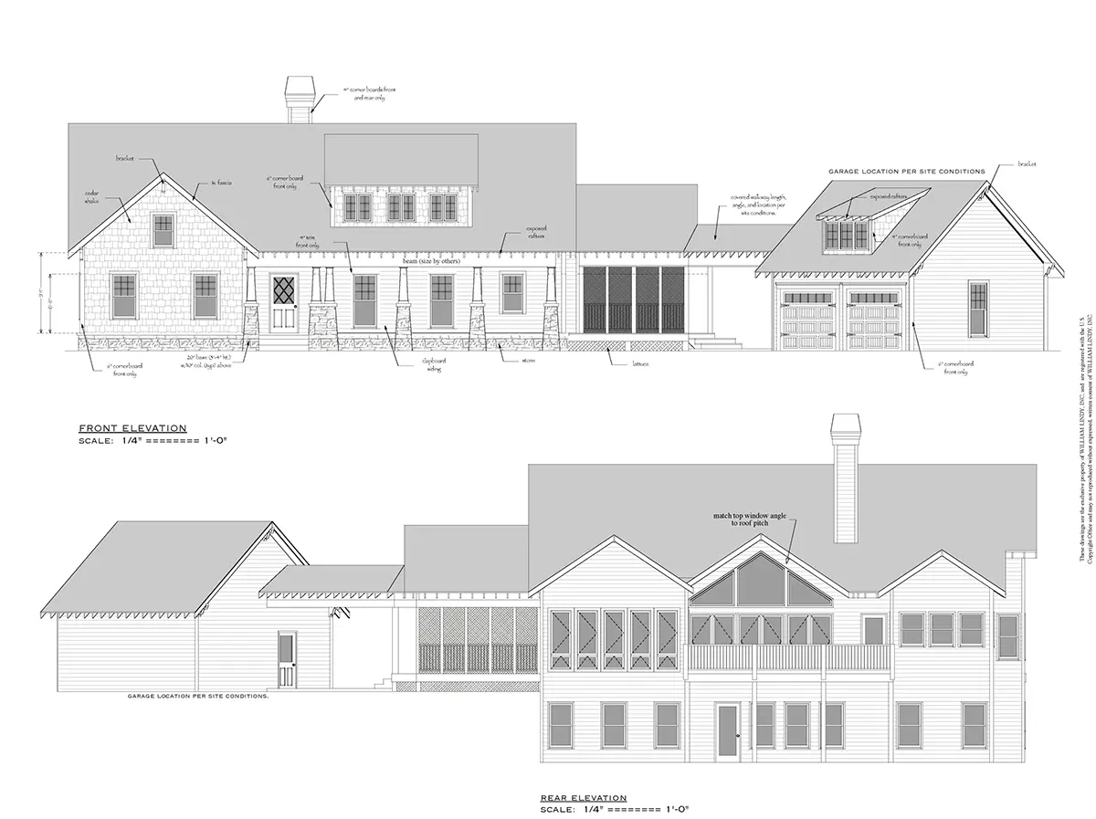 Vieno aukšto namo projektas 310 m²: 4 Miegamieji, Darbo kambarys, 4 Vonios, Atvira virtuvė, Garažas