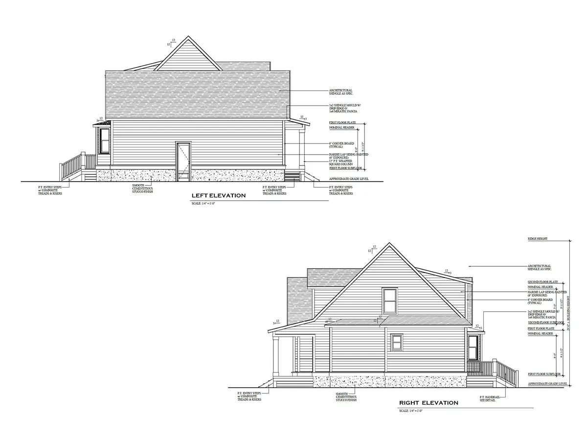 Namo projektas su mansarda 249 m²: 3 Miegamieji, Darbo kambarys, 3 Vonios, Atvira virtuvė, Garažas