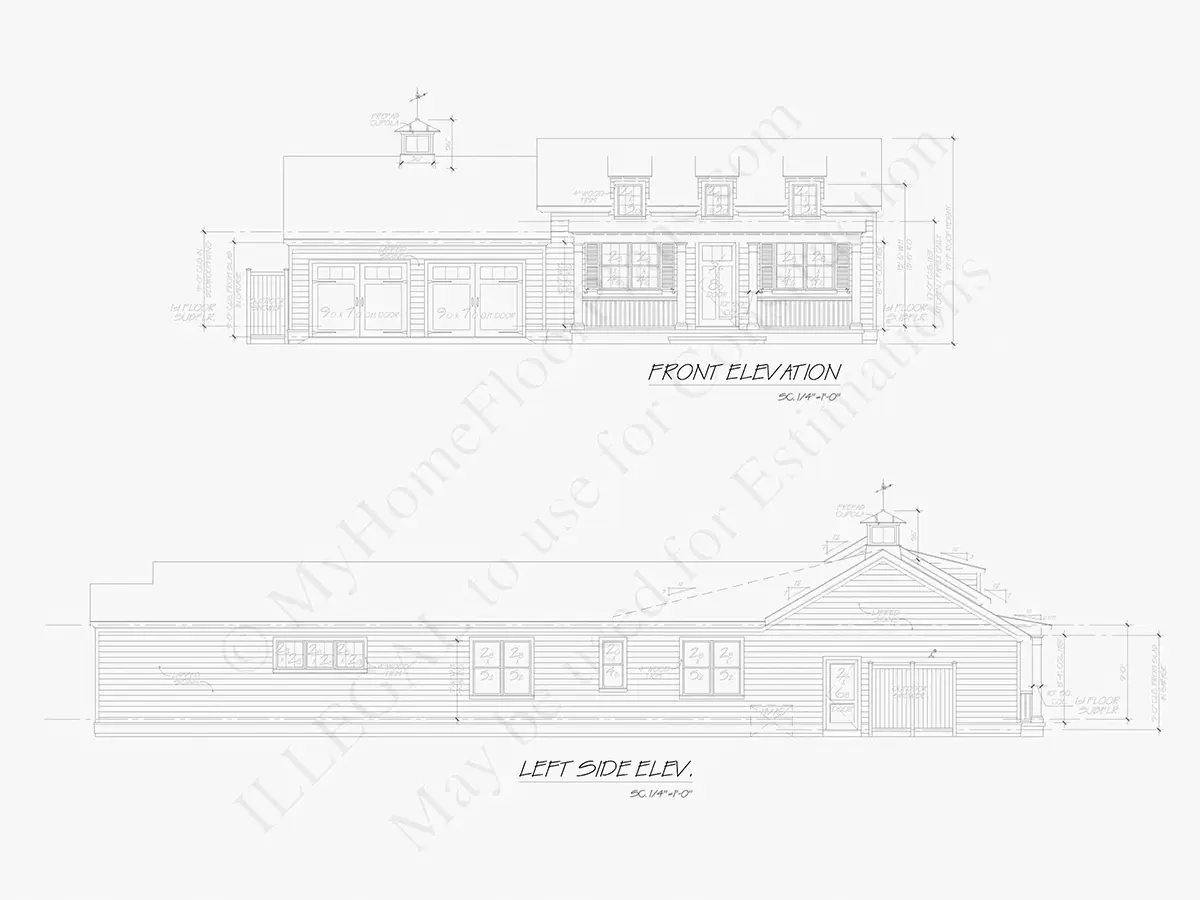 Vieno aukšto namo projektas 175 m²: 3 Miegamieji, 3 Vonios, Atvira virtuvė, Garažas