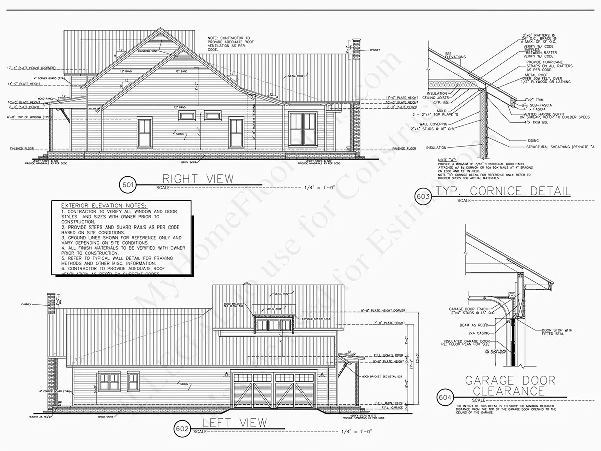 Vieno aukšto namo projektas 255 m²: 4 Miegamieji, 4 Vonios, Atvira virtuvė, Garažas
