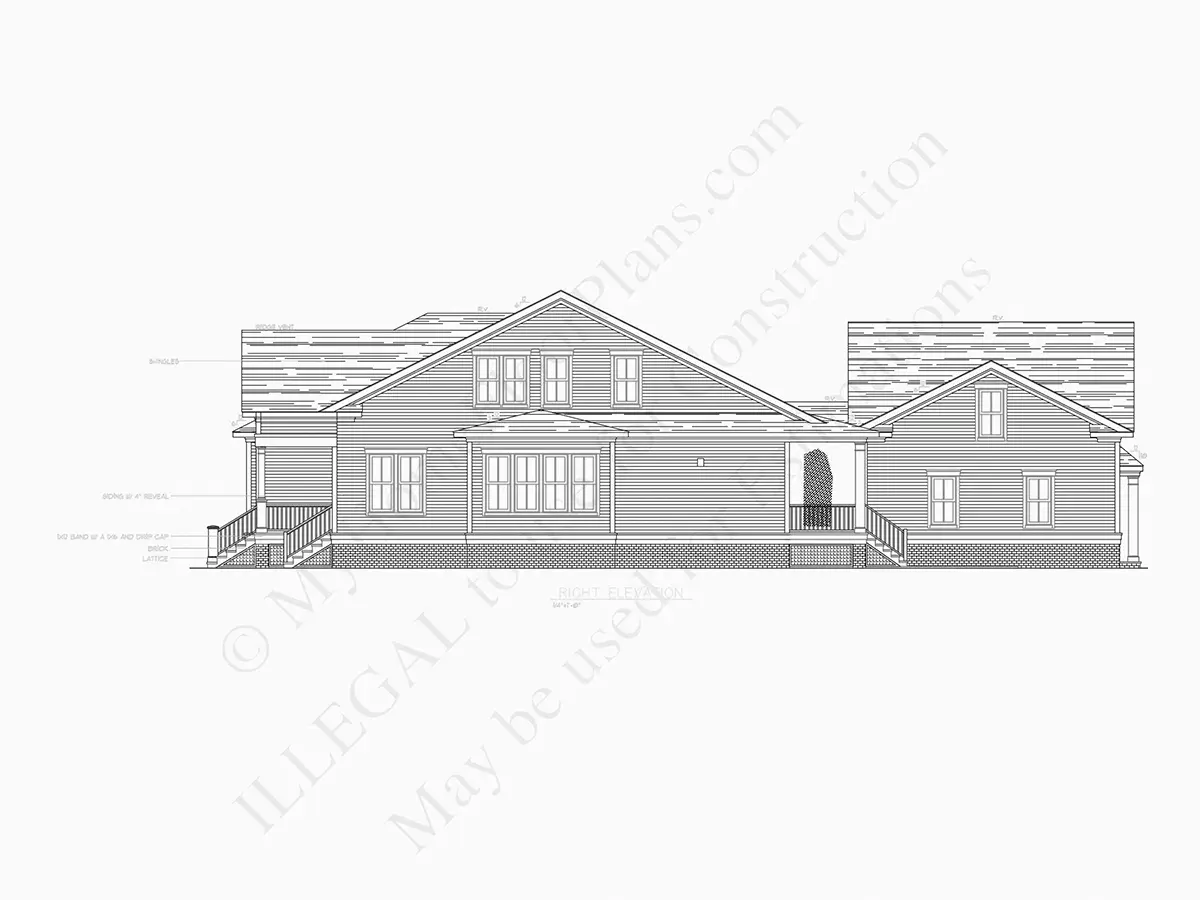 Namo projektas su mansarda 178 m²: 4 Miegamieji, 3 Vonios, Garažas