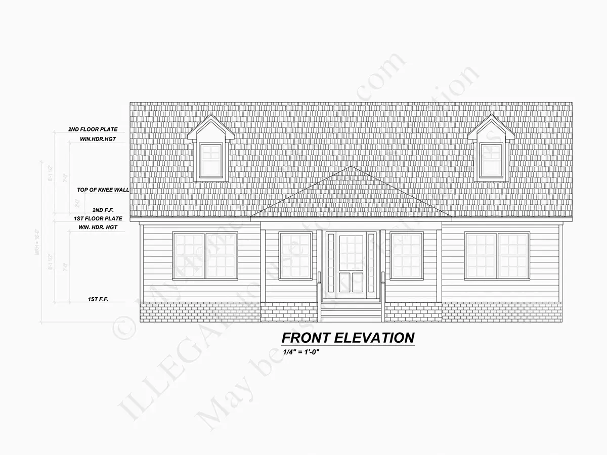 Namo projektas su mansarda 224 m²: 4 Miegamieji, 3 Vonios, Atvira virtuvė, be Garažo