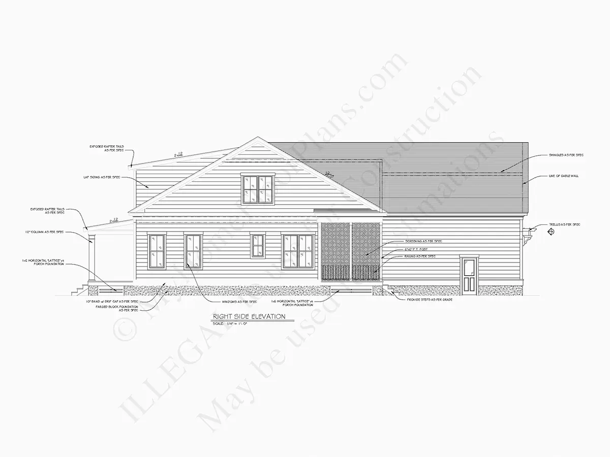 Fasadai 6 – Dviejų aukštų namo projektas 262 m²: 3 Miegamieji, 4 Vonios, Garažas — 65692R