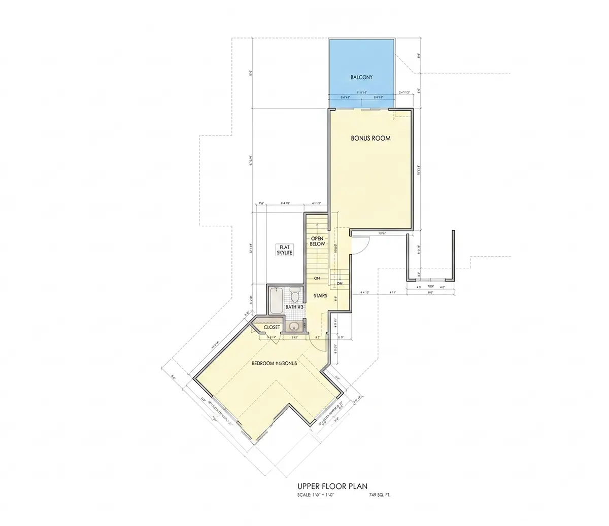 Antras Aukštas 17 – Namo projektas su mansarda 302 m²: 4 Miegamieji, 4 Vonios, Atvira virtuvė, Garažas — 65567R