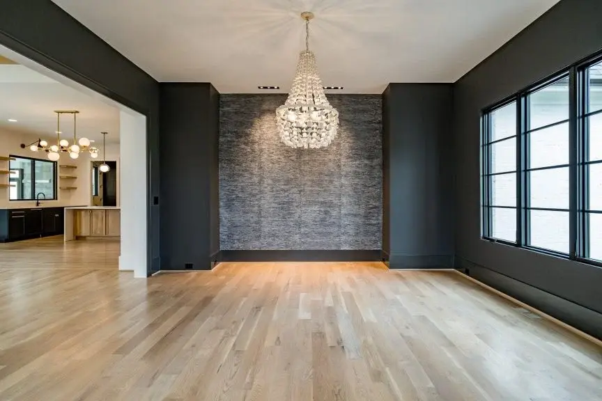 Interjeras 10 – Dviejų aukštų namo projektas + rūsiu 599 m²: 6 Miegamieji, Darbo kambarys, 8 Vonios, Atvira virtuvė, Garažas — 36963R