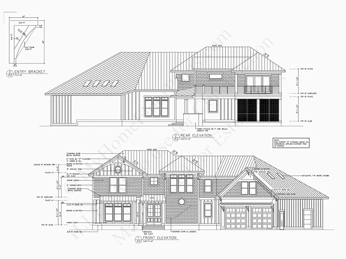 Fasadai 6 – Daugiau 377 m²: 3 Miegamieji, 4 Vonios, Garažas — 81823R