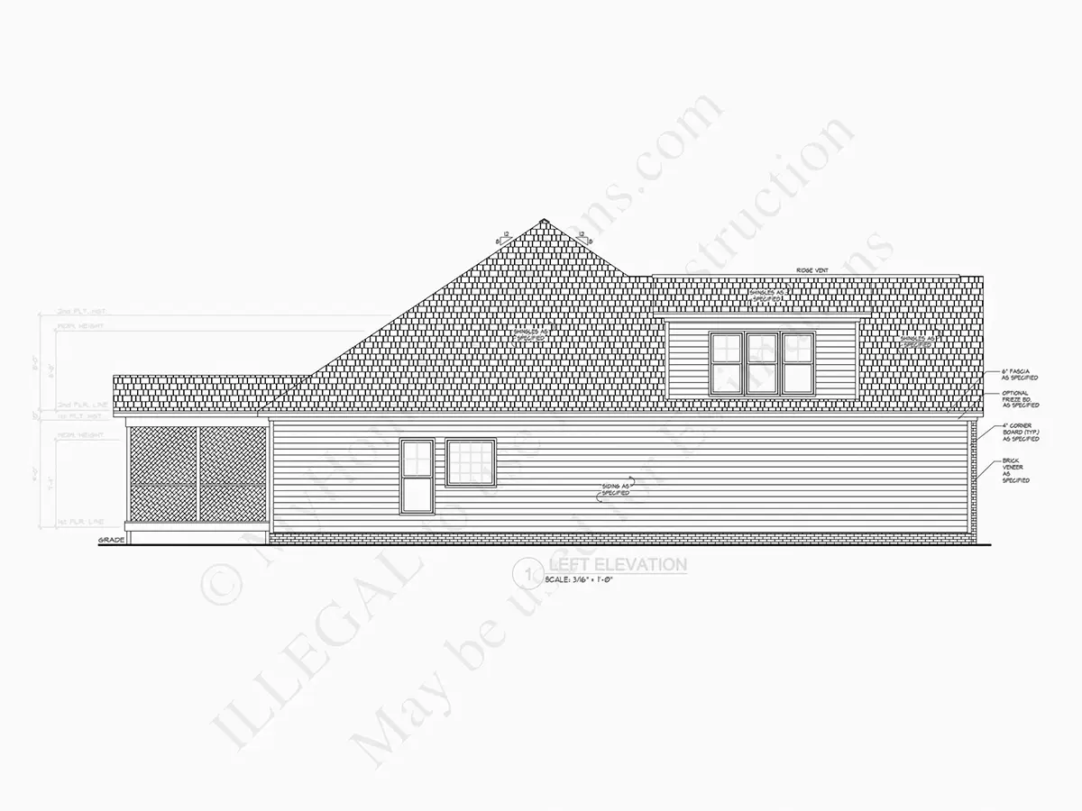 Realios pastatytų namų nuotraukos 24 – Namo projektas su mansarda 263 m²: 3 Miegamieji, 3 Vonios, Atvira virtuvė, Garažas — 85125R