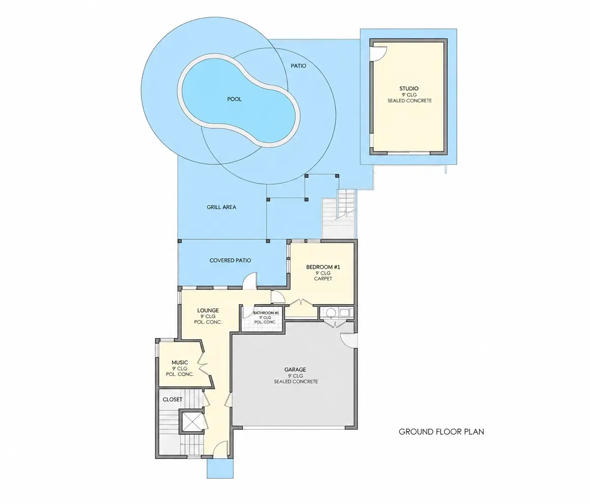 Rūsys 24 – Trijų aukštų namo projektas 351 m², 5 Miegamieji — 70598R