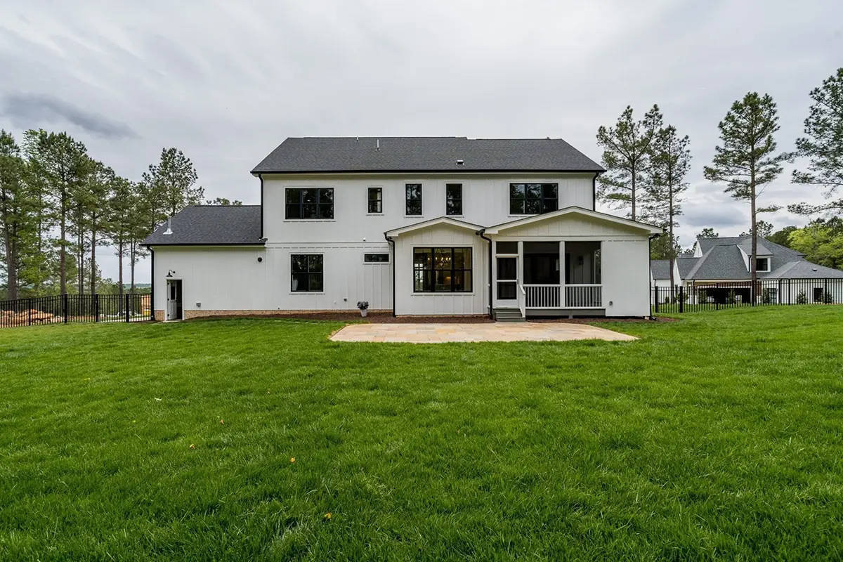 Pagrindiniai vaizdai 6 – Dviejų aukštų namo projektas 372 m², 4 Miegamieji — 76809R