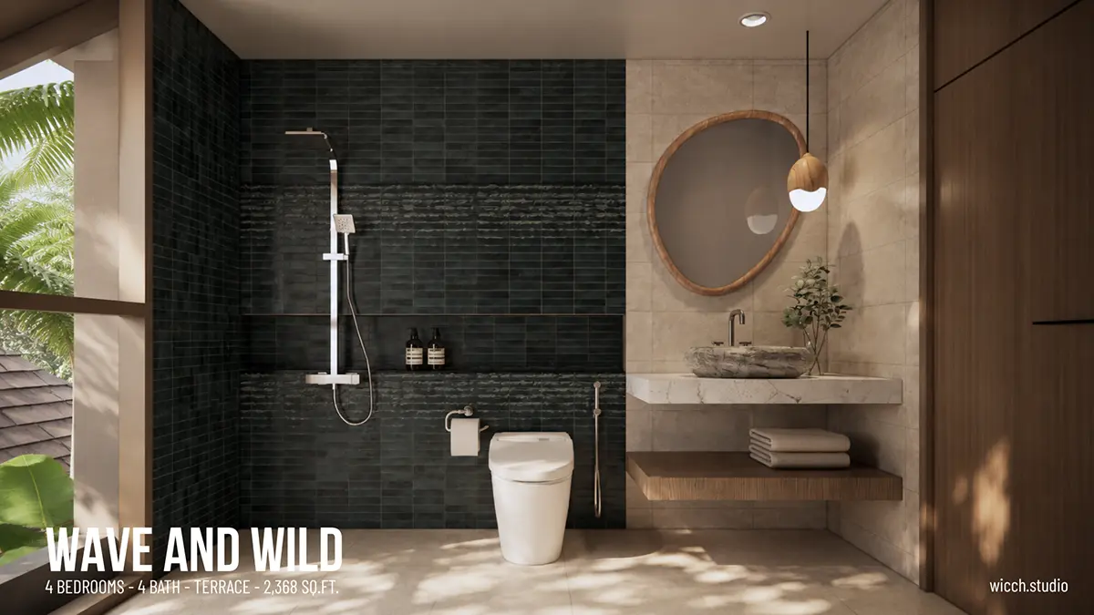 Dviejų aukštų namo projektas 194 m²: 4 Miegamieji, 3 Vonios, Atvira virtuvė, be Garažo