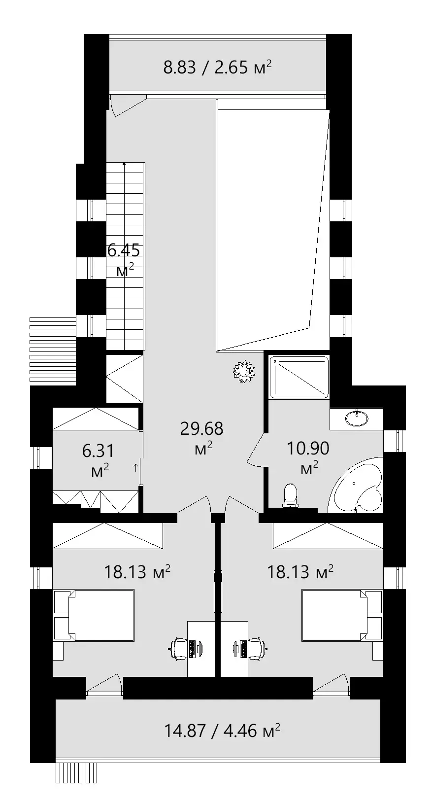 72449C - Antras Aukštas