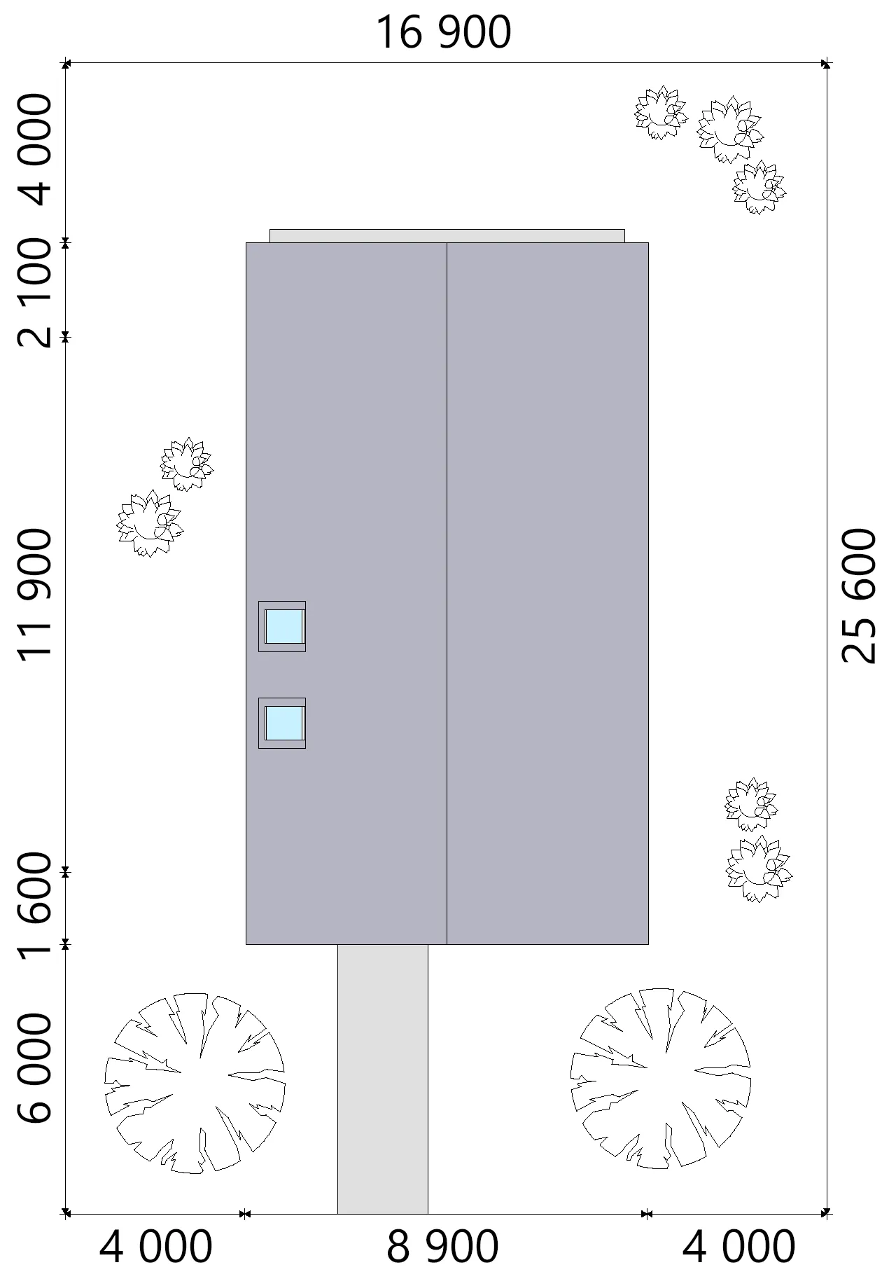 Namo projektas su mansarda 172 m²: 4 Miegamieji, 3 Vonios, Atvira virtuvė, be Garažo