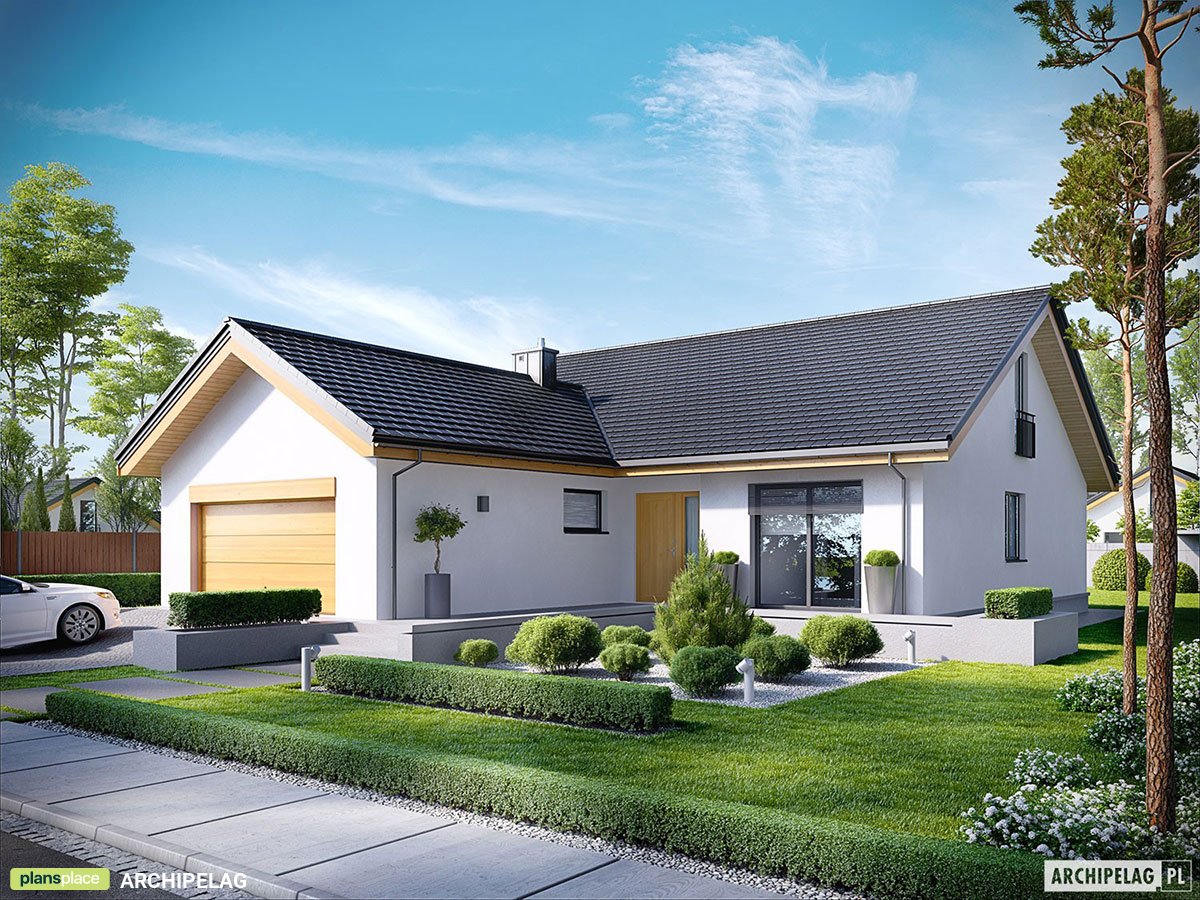 House Plan with Bonus Room and Indoor-Outdoor Fireplace