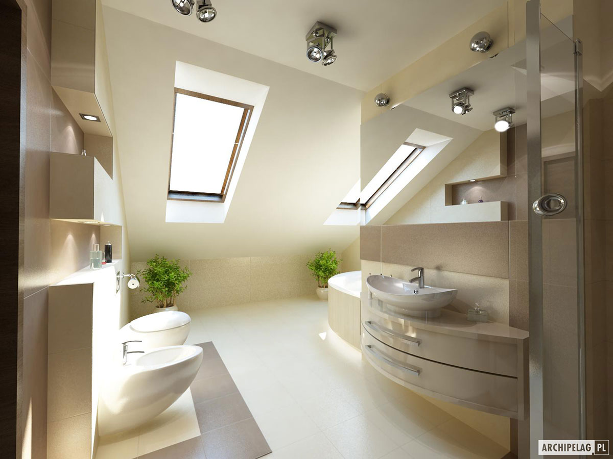 European House Plan with Optional Bonus Room above Garage