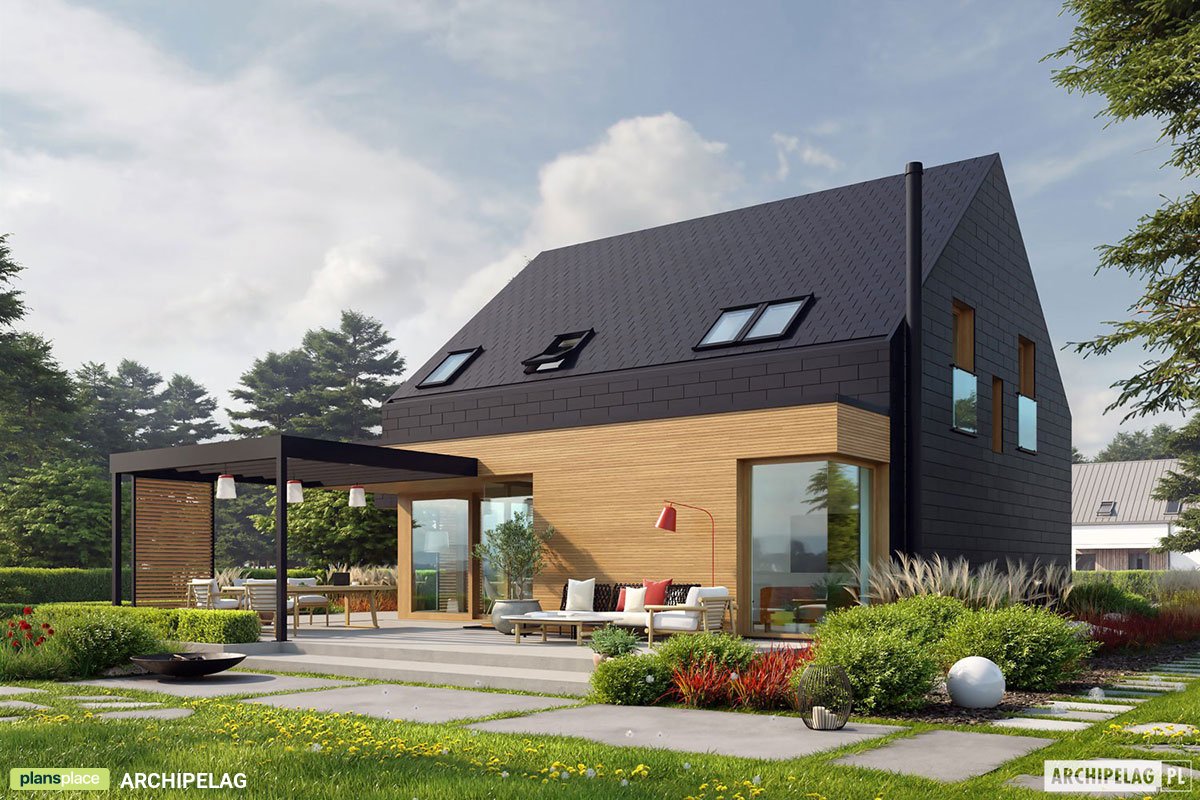 House Plan with 3 Bedrooms Upstairs and Main Level Guest Room