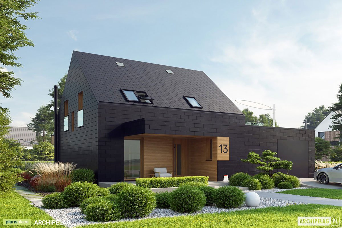 House Plan with 3 Bedrooms Upstairs and Main Level Guest Room