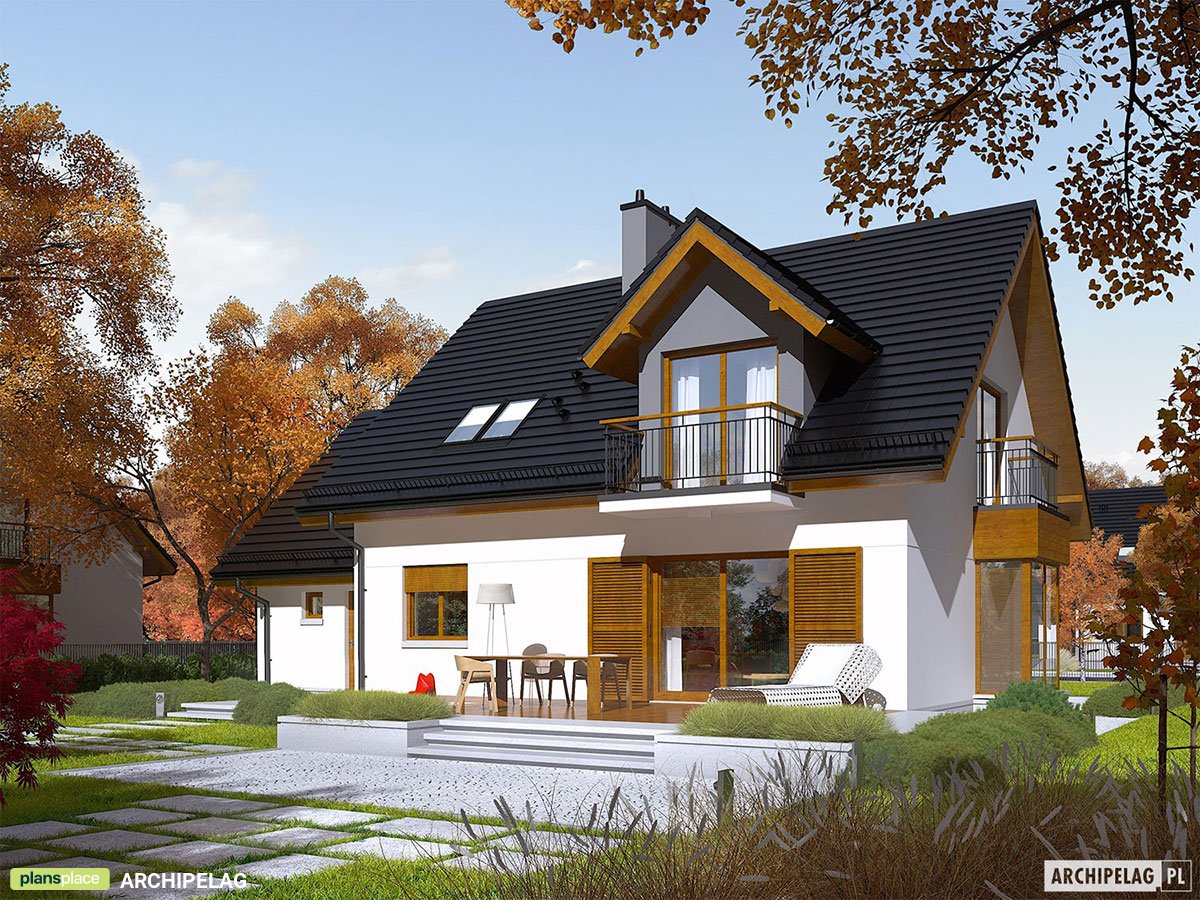 1500 Sq Ft 2-Story House with 1-Car Garage and Open Floor Plan