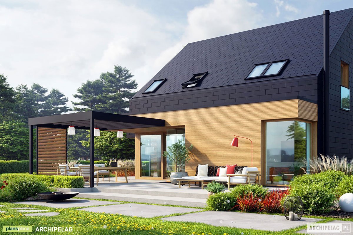 3-Bedroom, 1600 Sq Ft European House Plan with 2-Car Garage