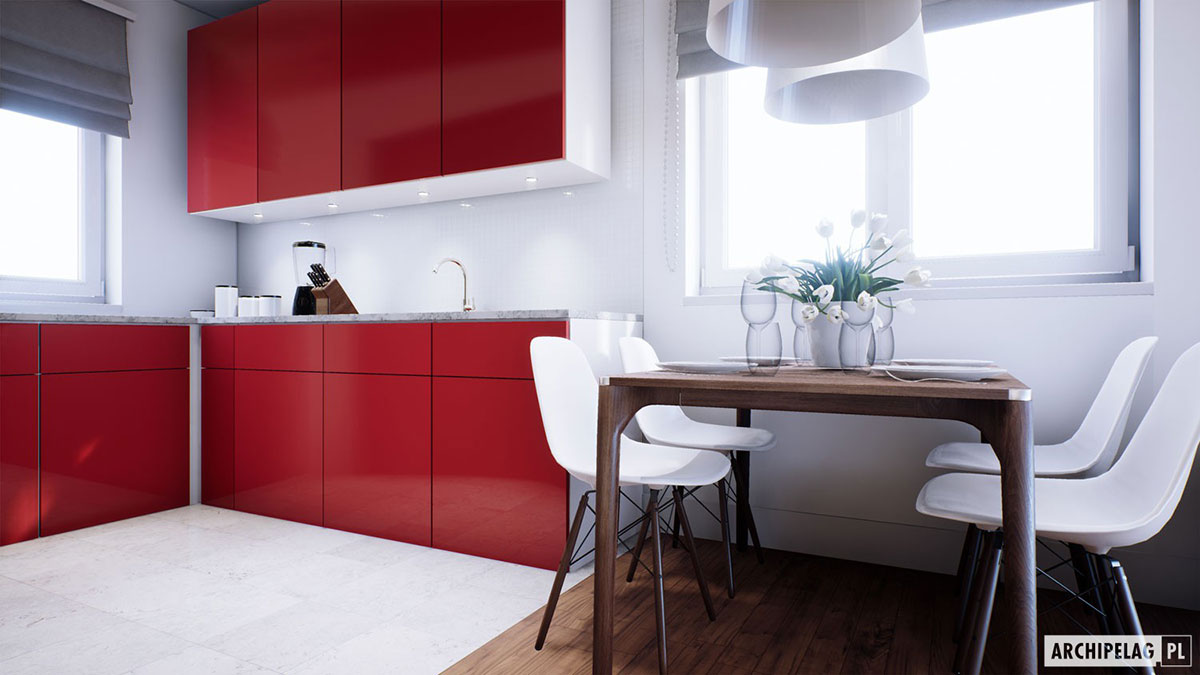 3-Bed, 900 Sq Ft European Gable Roof House Plan with Fireplace