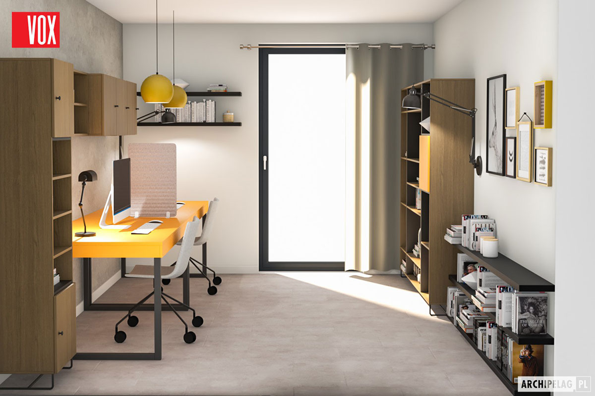 1300 Sq Ft Flat Roof House Plan with 1-Car Garage and 3 Beds