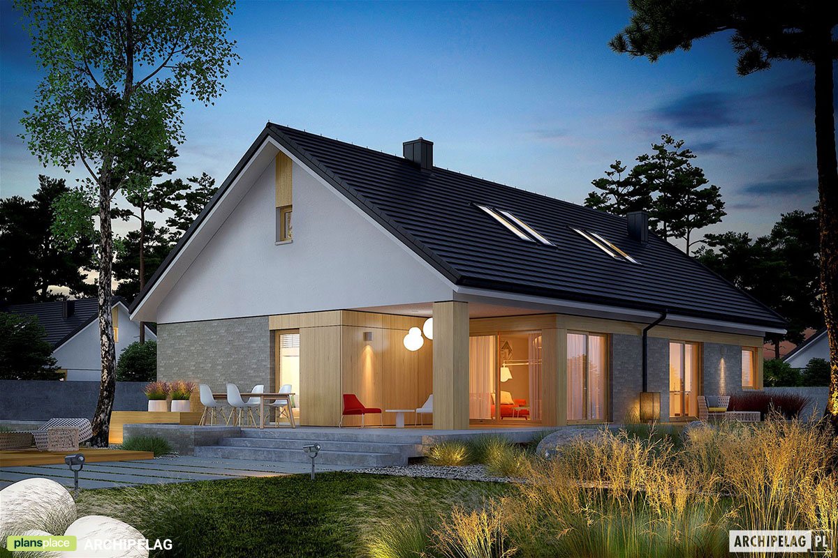 Two Storey House Plan with Open to Below and 2 Bonus Rooms