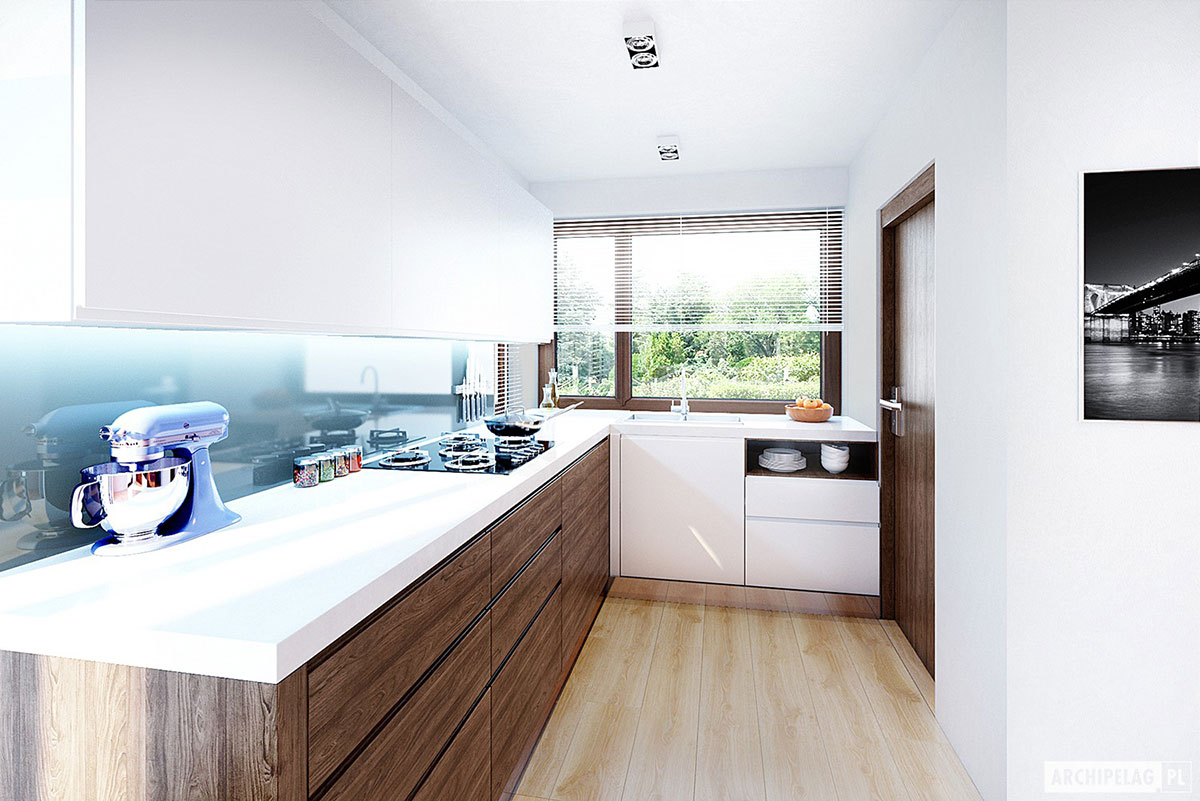 3-Bedroom, 965 Sq Ft Home Plan with Bonus Room above Garage