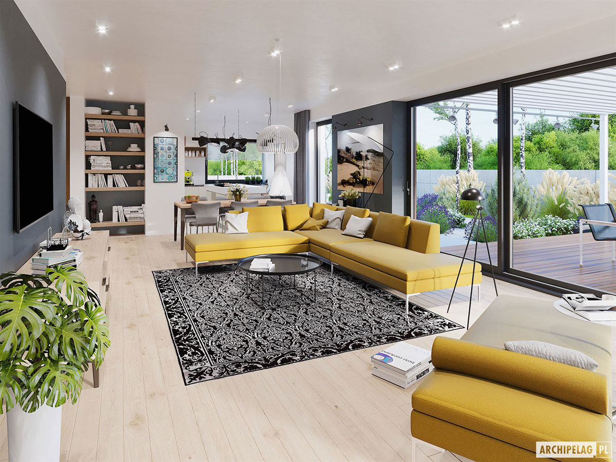 2600 Sq Ft 2-Story House Plan with Rooftop Deck above Garage