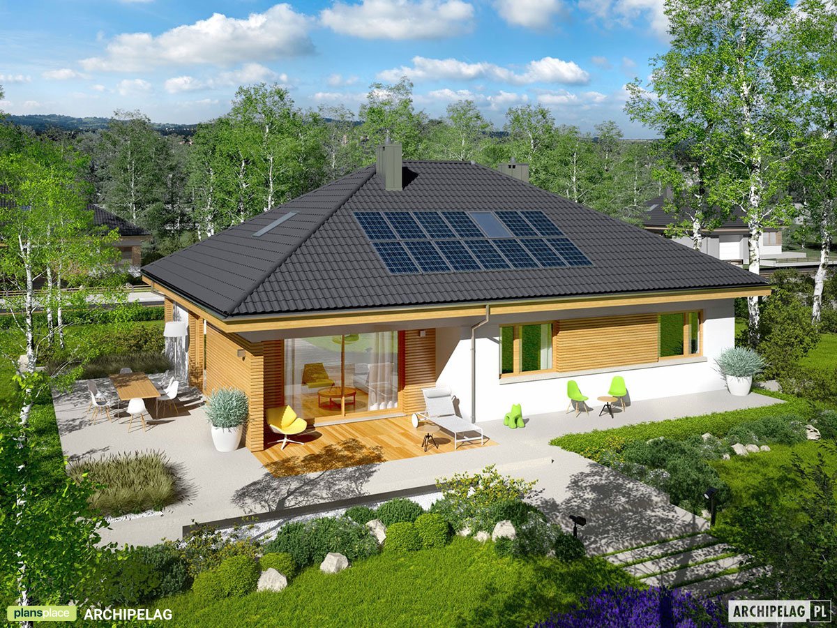 2-Bedroom, 1100 Sq Ft House Plan with Bonus Room Upstairs