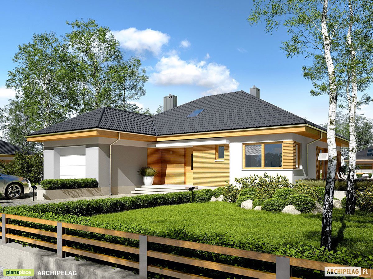 2-Bedroom, 1100 Sq Ft House Plan with Bonus Room Upstairs