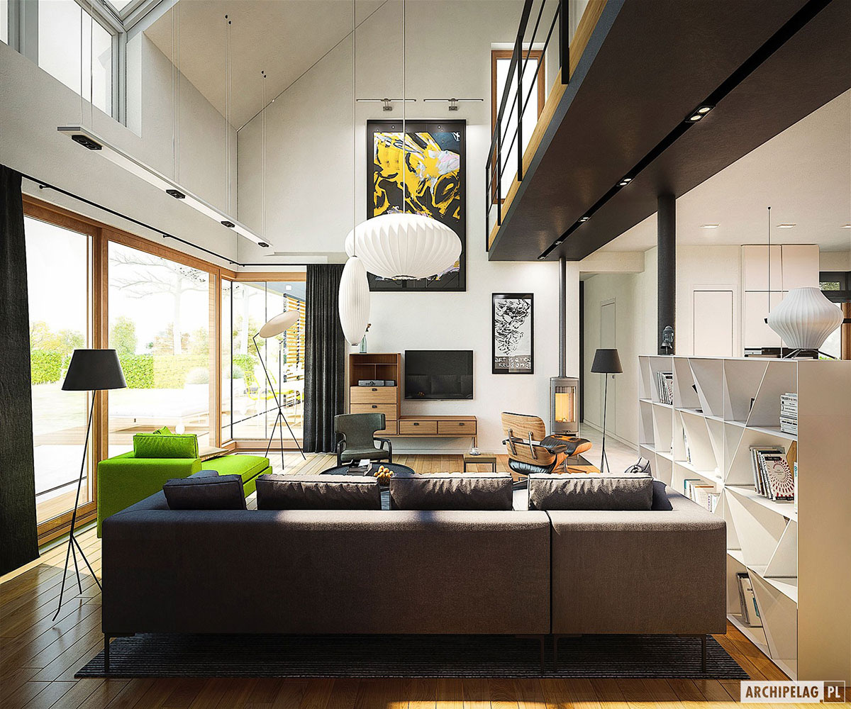 House with Two Story Great Room and Master Suite on Main Floor