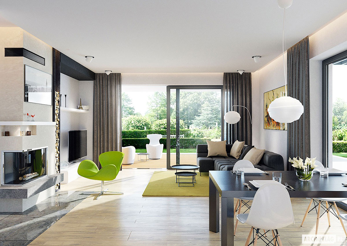 2-Bedroom, 1150 Sq Ft House Plan with Open Floor Plan