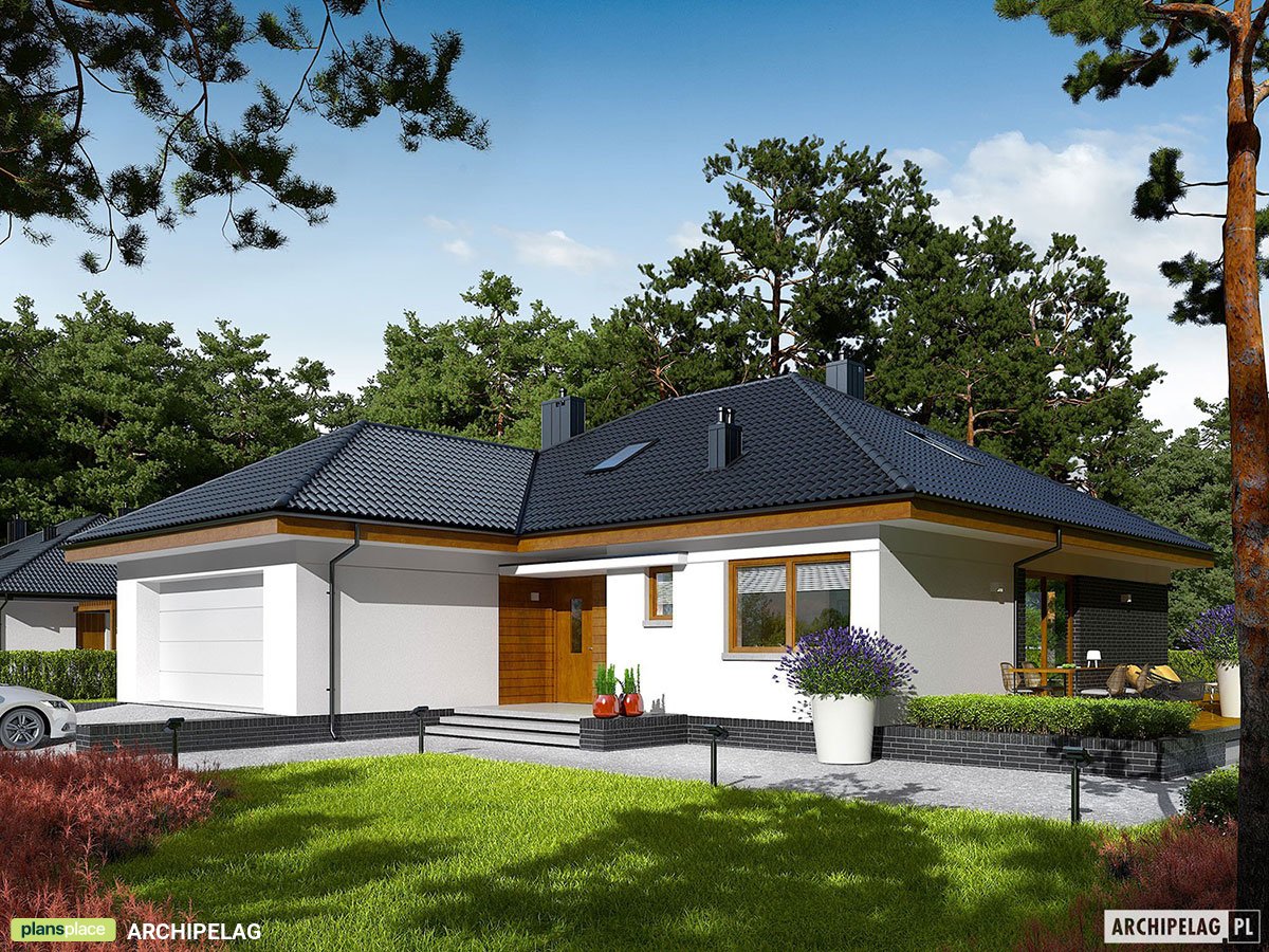 2-Bedroom, 1150 Sq Ft House Plan with Open Floor Plan