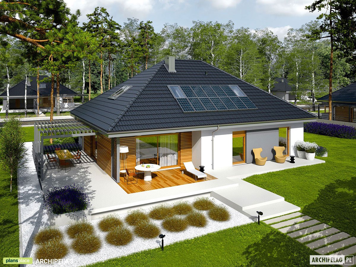 4-Bedroom, 1700 Sq Ft House Plan with Open Floor Plan