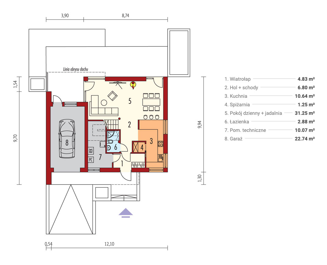 60681R - Pirmas Aukštas