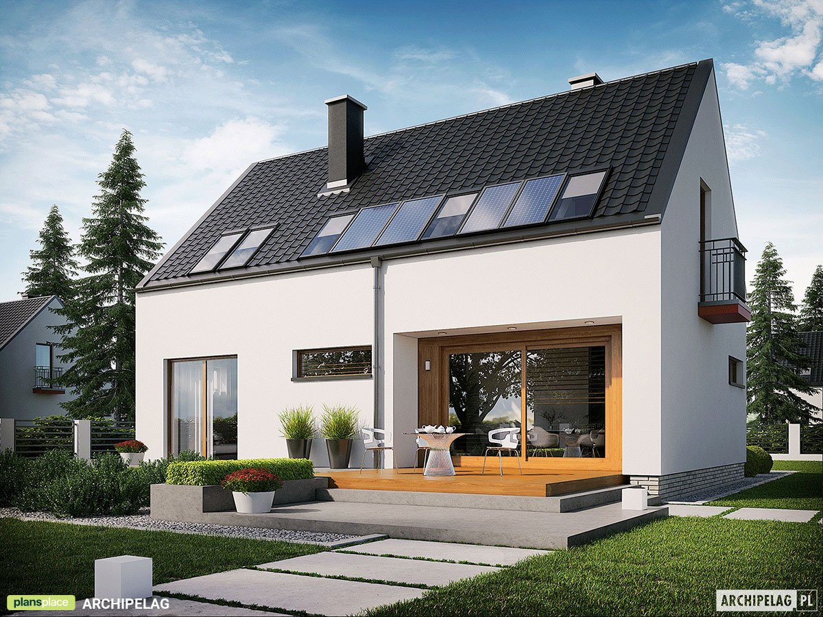 1100 Sq Ft Small Barnhouse Plan with 3 Bedrooms Upstairs